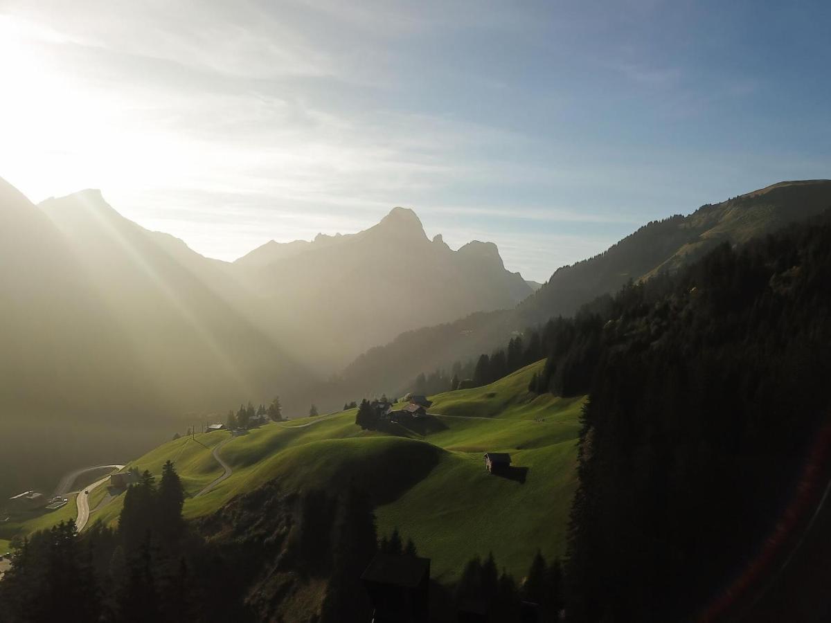 Apartment In Schroecken Near Ski Area المظهر الخارجي الصورة