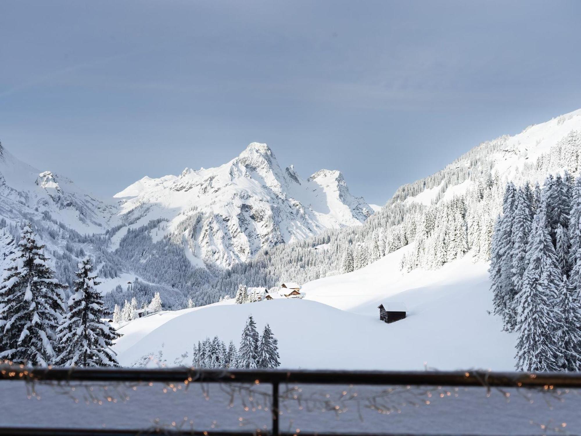 Apartment In Schroecken Near Ski Area المظهر الخارجي الصورة